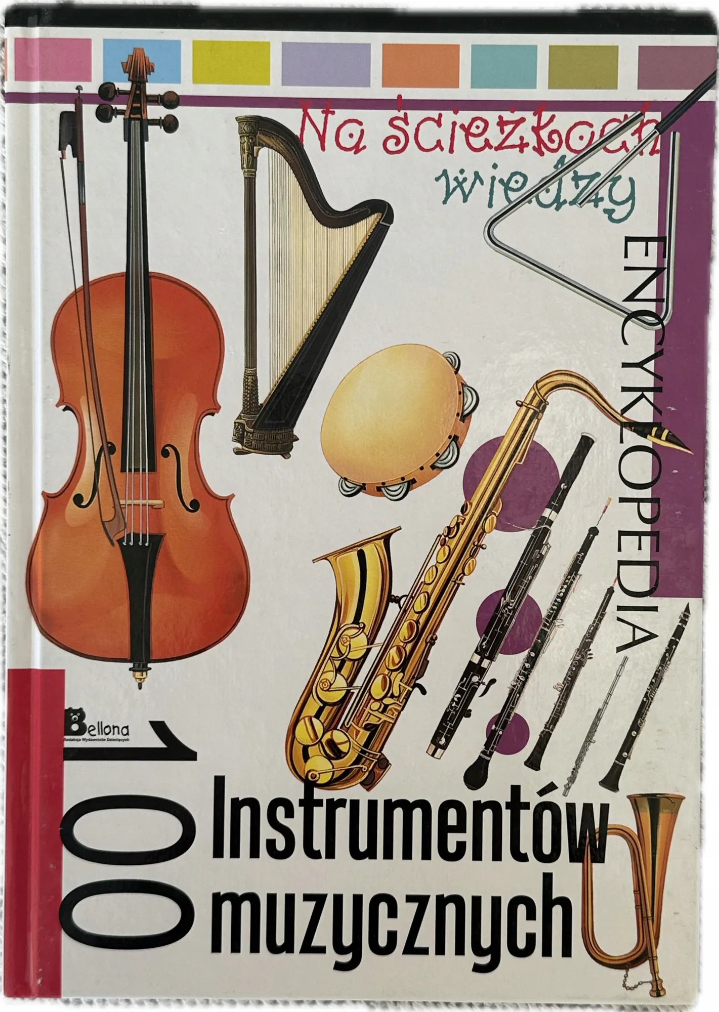 Okładka: Instrumenty muzyczne - encyklopedia dla dzieci