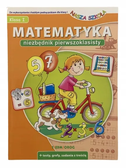 Okładka: Ćwiczenia zeszyt ćwiczeń matematyka kl 1 A4 testy