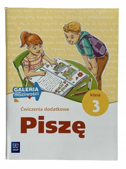 Okładka: WSIP JĘZYK POLSKI KLASA 3 ćwiczenia dodatkowe Piszę