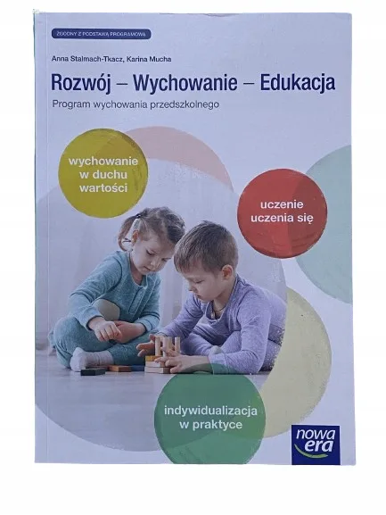 Okładka: ROZWÓJ wychowanie edukacja NOWA ERA program wychowania przedszkolnego