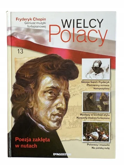 Okładka: WIELCY POLACY Fryderyk Chopin A4