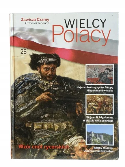 Okładka: WIELCY POLACY Zawisza Czarny A4