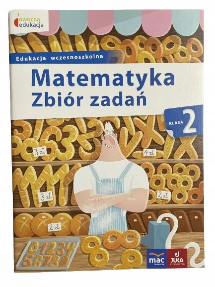 Okładka: MAC JUKA zbiór zadań matematyka klasa 2 zadania