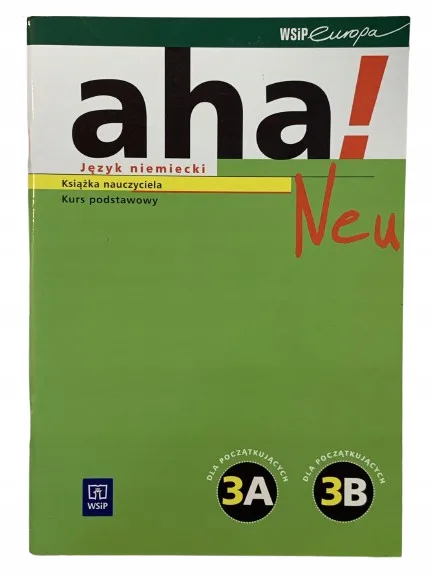 Okładka: Aha neu 3 sprawdziany testy zakres podstawowy 8