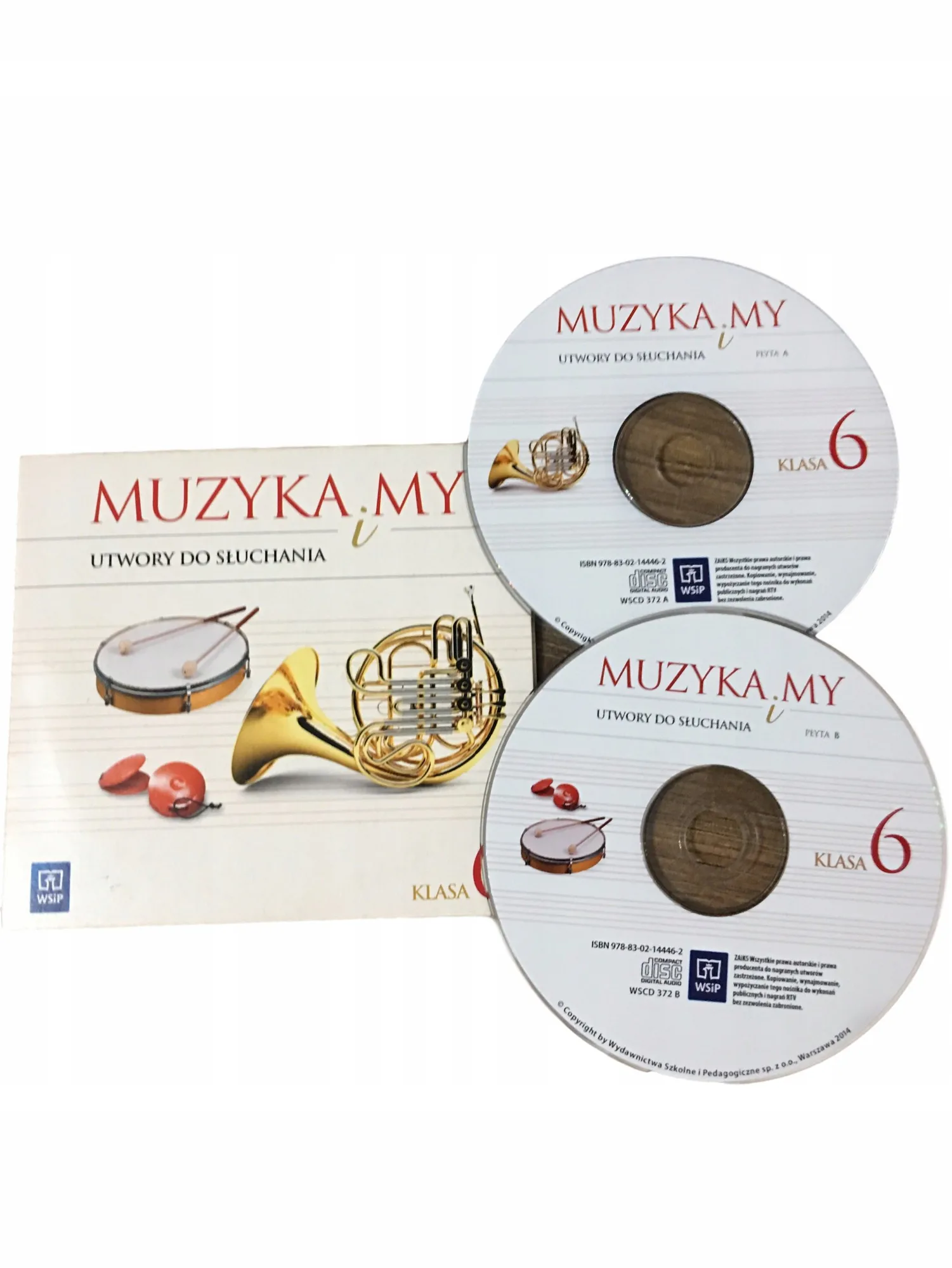 Okładka: MUZYKA i MY KL. 6 utwory do słuchania WSIP