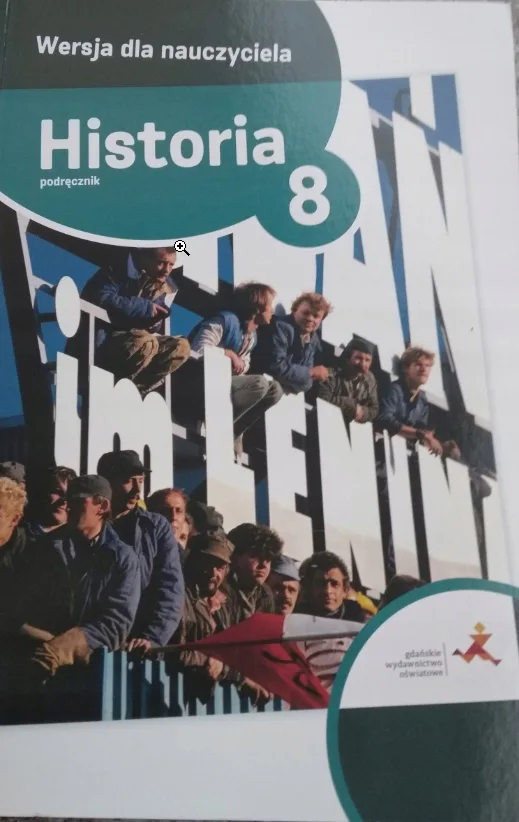 Okładka: KLASA 8 książka nauczyciela HISTORIA GWO