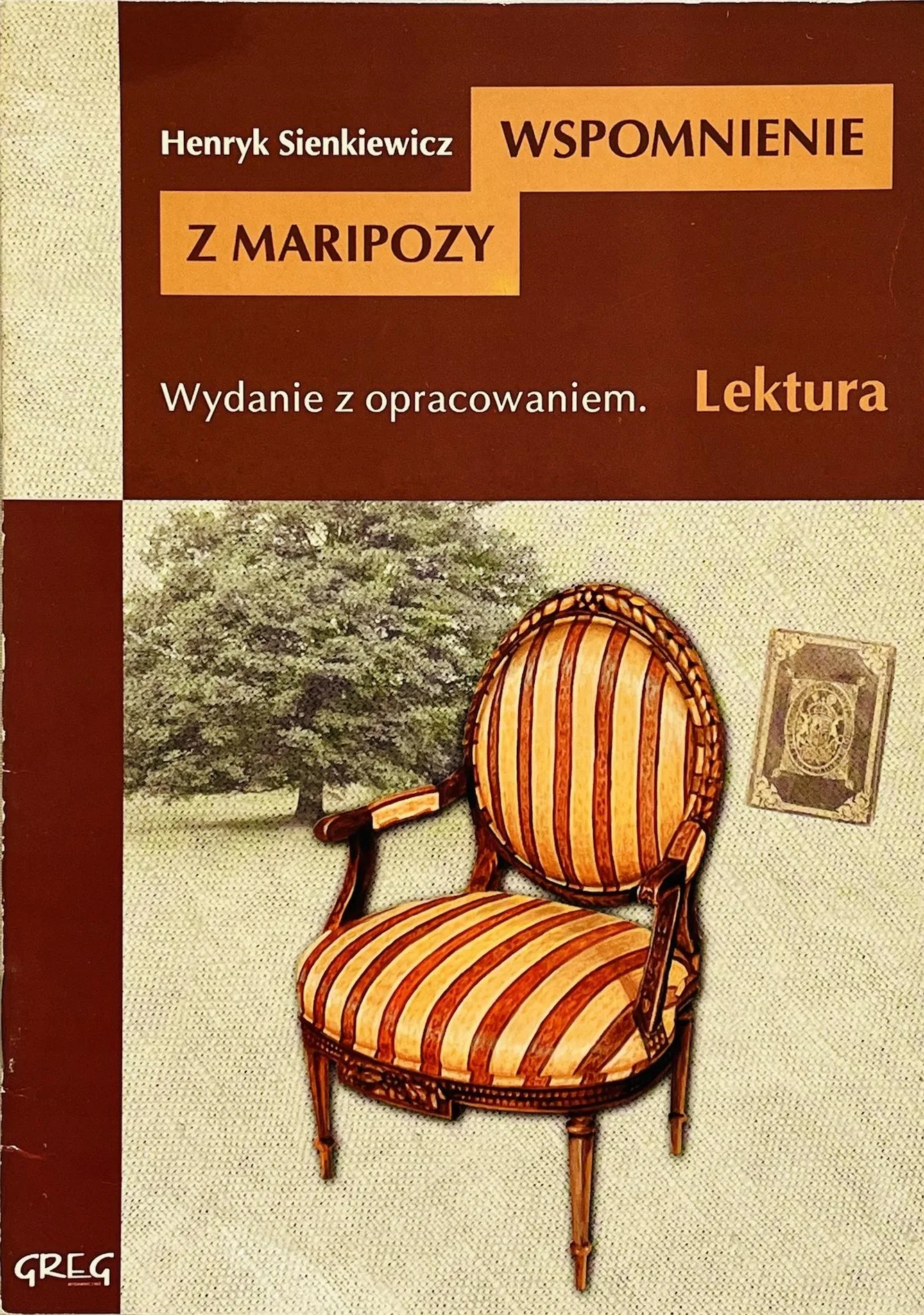 Okładka: Wspomnienie z Maripozy lektura z opracowaniem