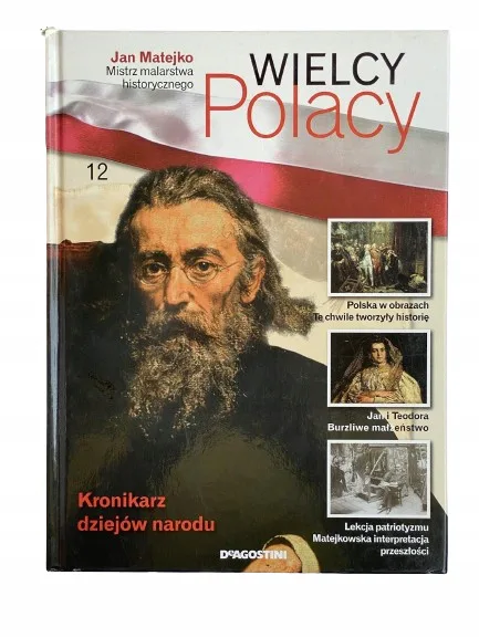 Okładka: WIELCY POLACY JAN Matejko A4