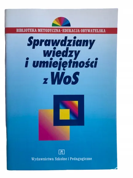 Okładka: WOS KLASA 8 SPRAWDZIANY TESTY SPP