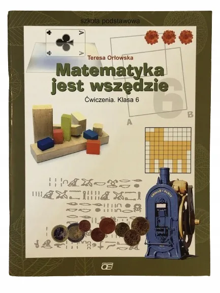 Okładka: MATEMATYKA Pazdro ćwiczenia ZESZYT ĆWICZEŃ kl. 6
