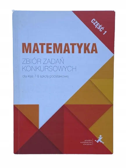 Okładka: MATEMATYKA Z PLUSEM GWO 7 8 konkursy matematyczne