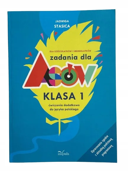 Okładka: klasa 1 karty pracy ćwiczenia język polski