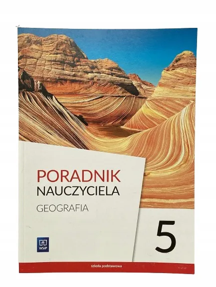 Okładka: Geografia KLASA 5 książka poradnik nauczyciela