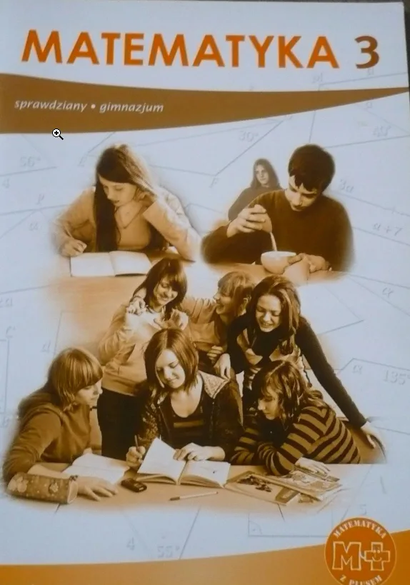 Okładka: matematyka z plusem KLASA 3 GWO TESTY sprawdziany