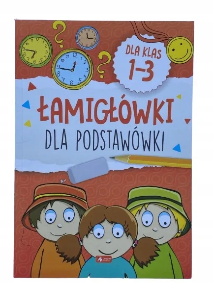 Okładka: klasa 1 2 3 zadania łamigłówki książka edukacyjna