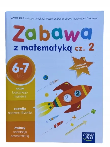 Okładka: matematyka zerówka klasa 1 ćwiczenia kaligrafia 6 7 lat zabawa z matematyką