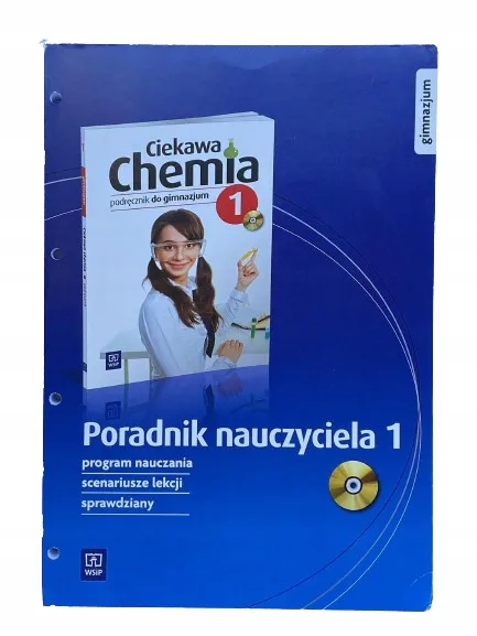 Okładka: Ciekawa chemia 7 książka nauczyciela sprawdziany 1