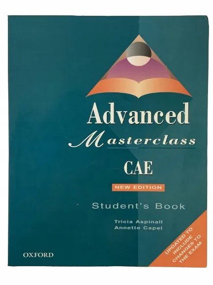 Okładka: Advanced Masterclass CAE Podręcznik New Edition