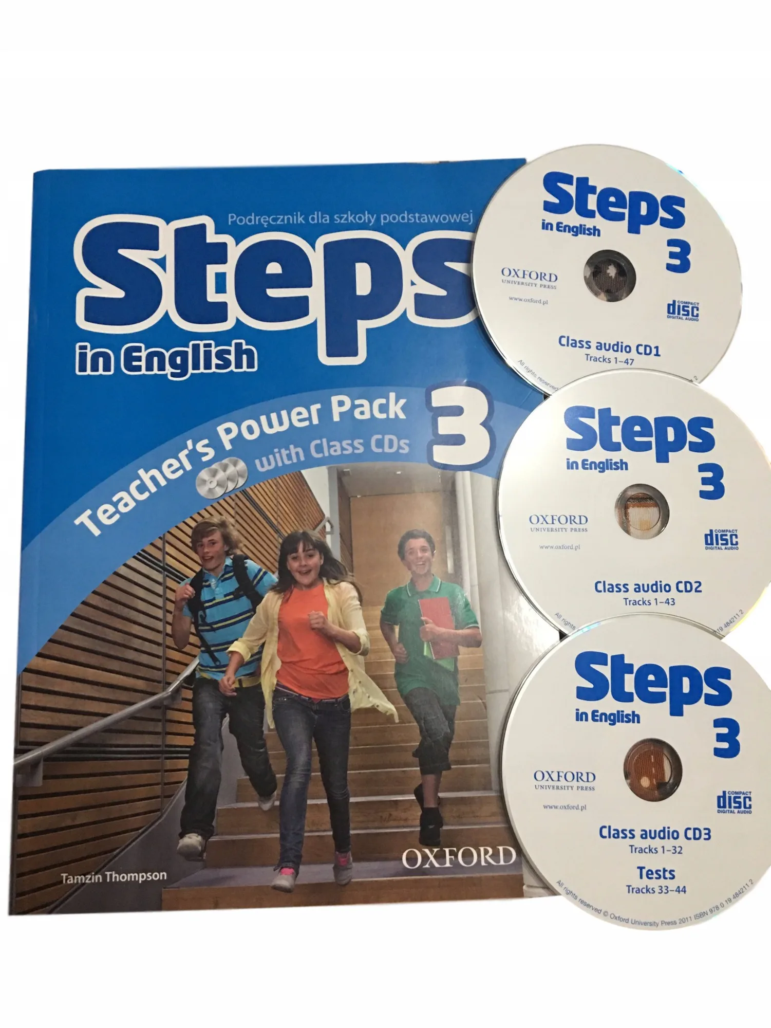 Okładka: STEPS IN ENGLISH 3 Teacher's Power Pack 3 cd