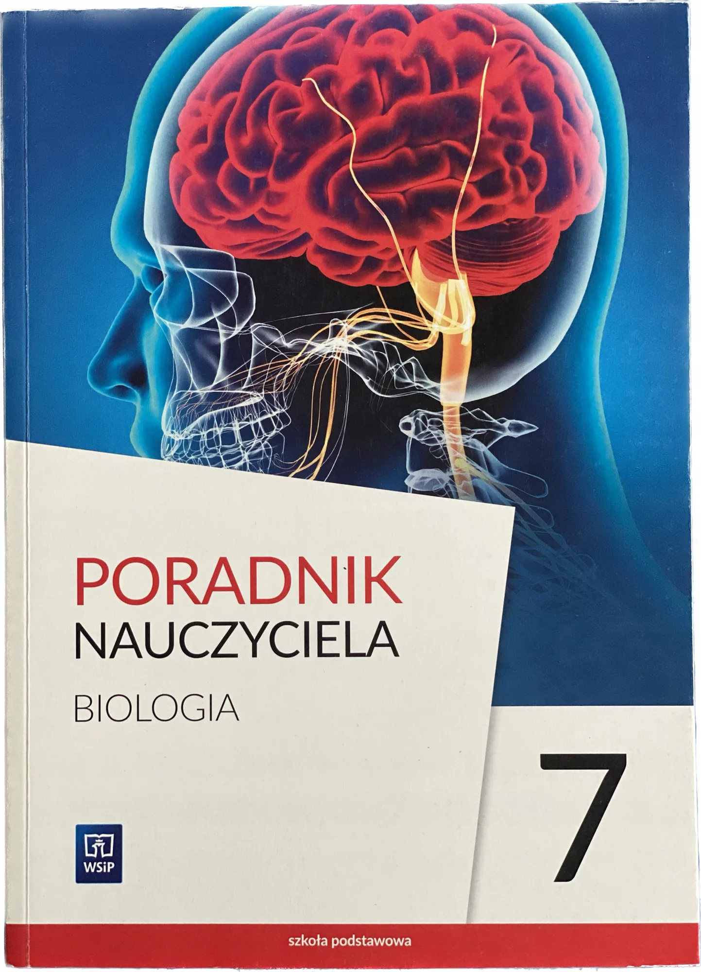 Okładka: biologia KLASA 7 WSIP ksiązka nauczyciela poradnik