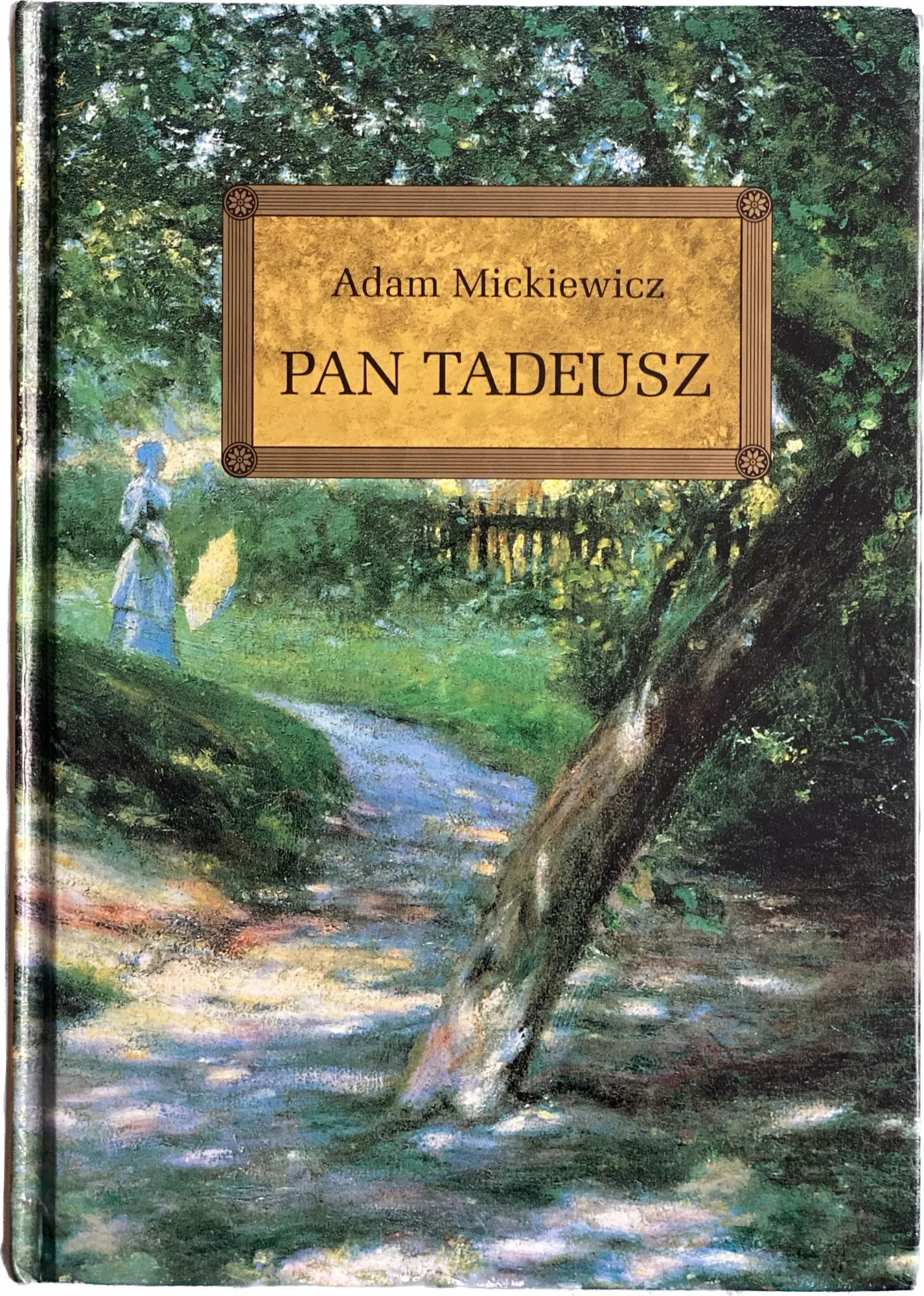 Okładka: PAN TADEUSZ Mickiewicz LEKTURA Z OPRACOWANIEM