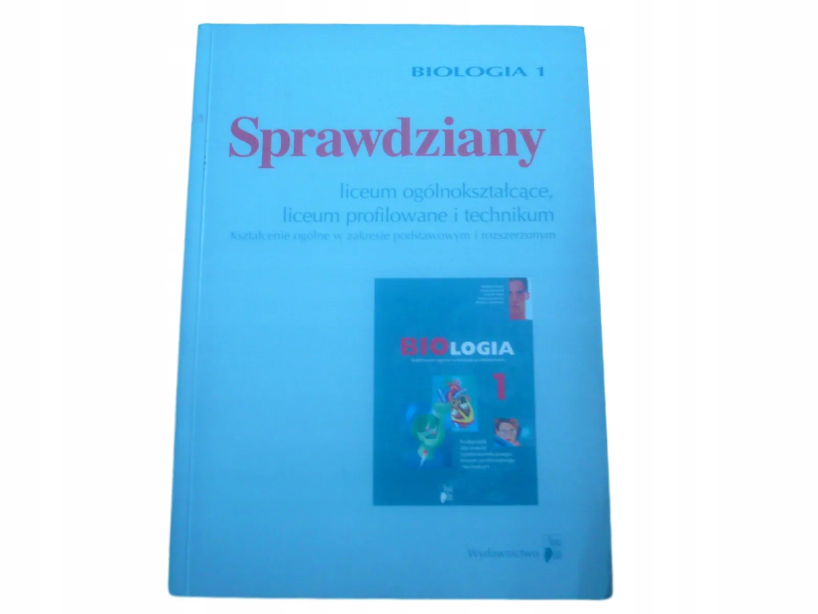 Okładka: BIOLOGIA testy SPRAWDZIANY olimpiada konkursy 1 LO