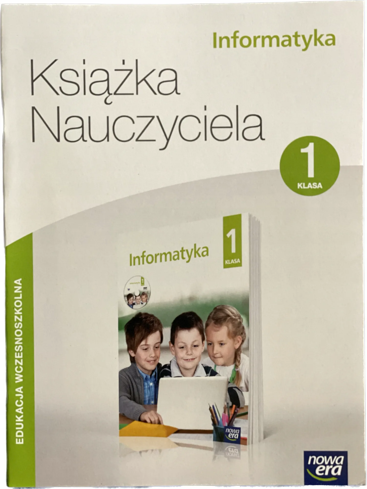Okładka: NOWA ERA klasa 1 informatyka nauczyciela bdb