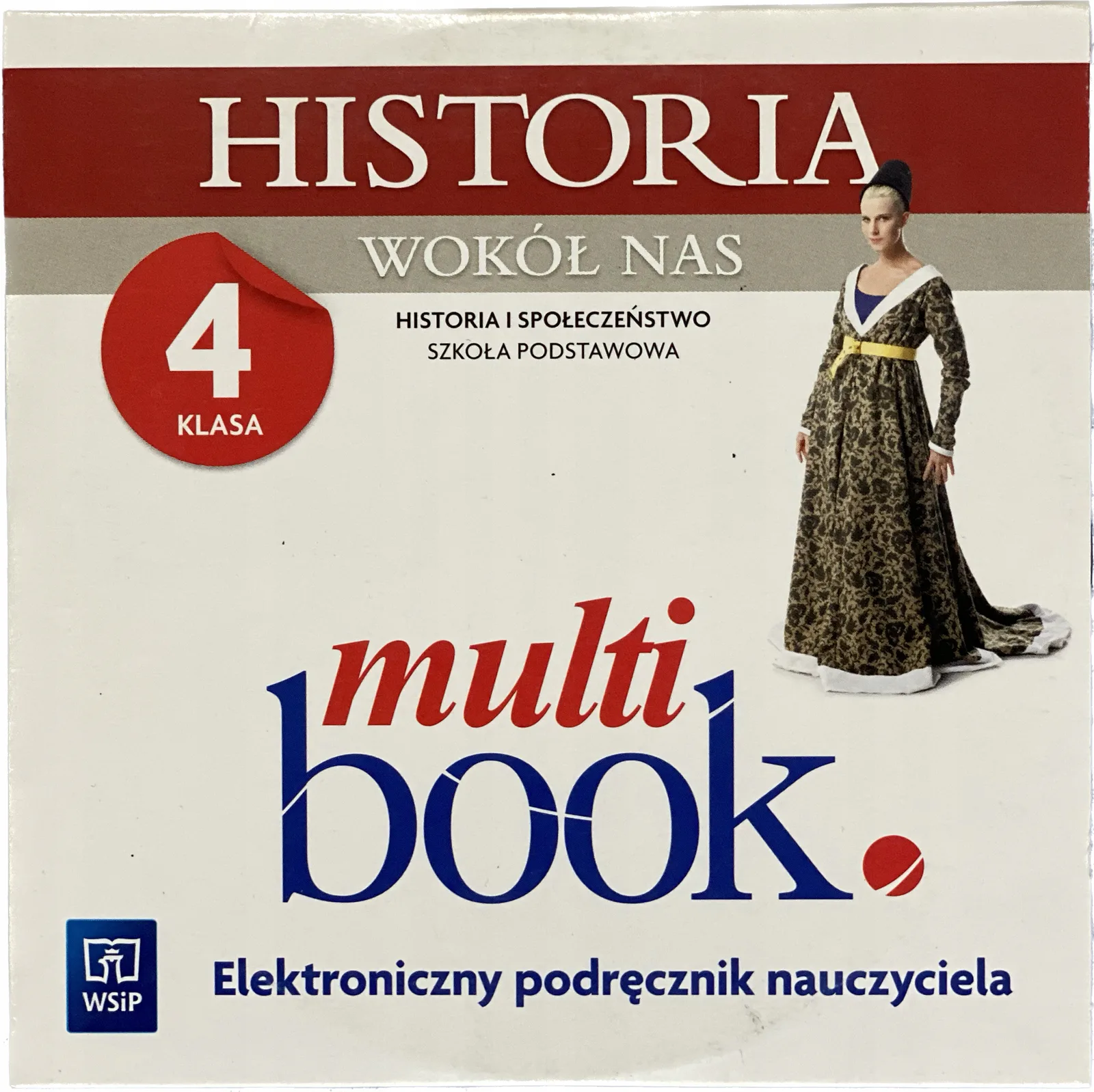 Okładka: Historia książka nauczyciela KL. 4 WSIP MULTIBOOK