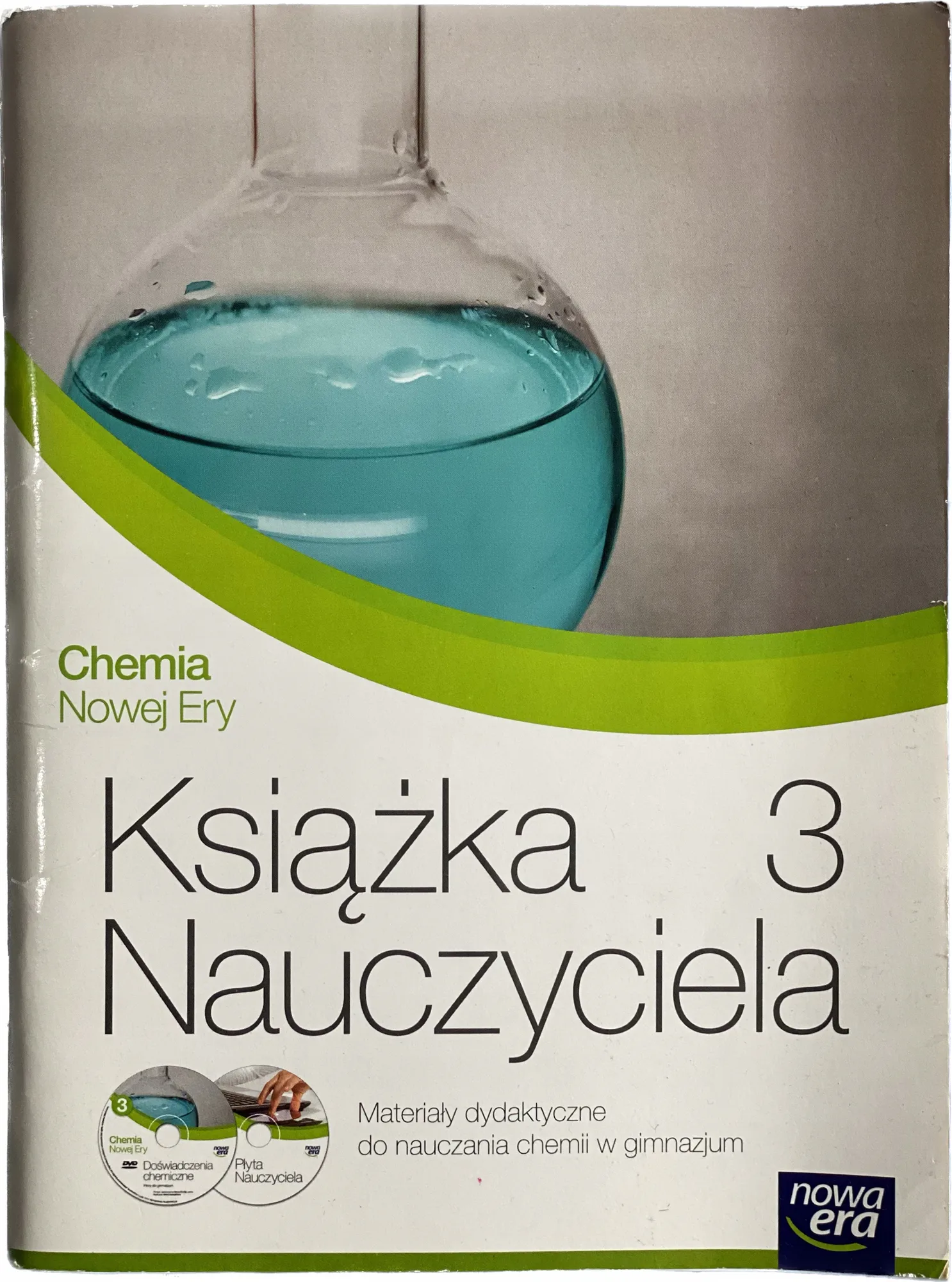 Okładka: CHEMIA NOWEJ ERY ksiązka nauczyciela klasówki 8