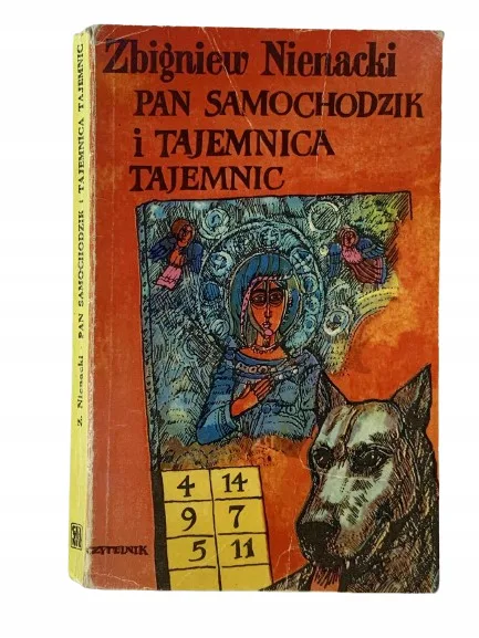 Okładka: Pan Samochodzik ZBIGNIEW NIENACKI autograf 1977