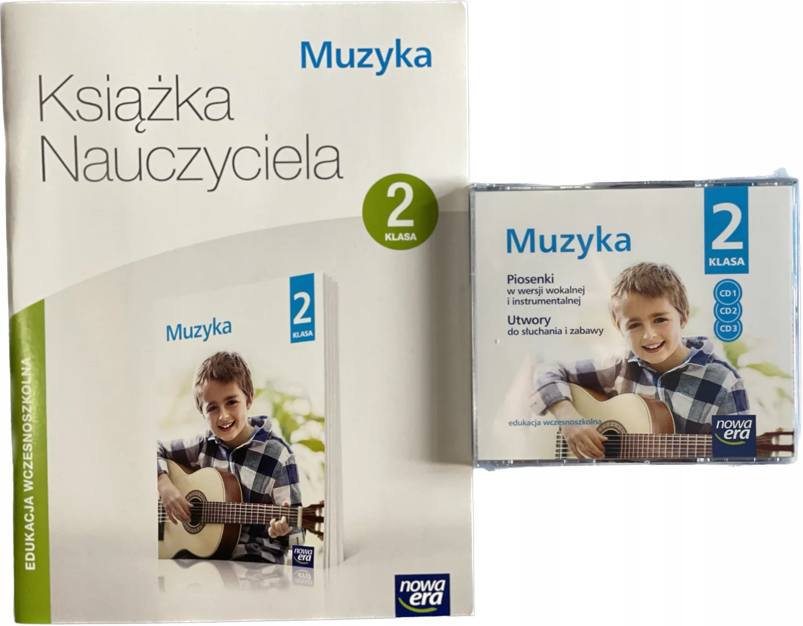 Okładka: NOWA ERA klasa 2 MUZYKA KSIĄŻKA nauczyciela 3 cd Wielka przygoda