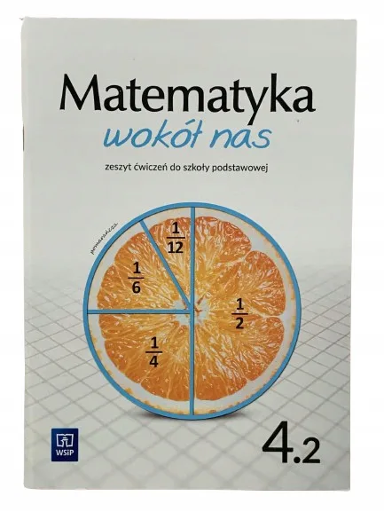 Okładka: MATEMATYKA wokół nas klasa 4 WSIP zeszyt ćwiczeń
