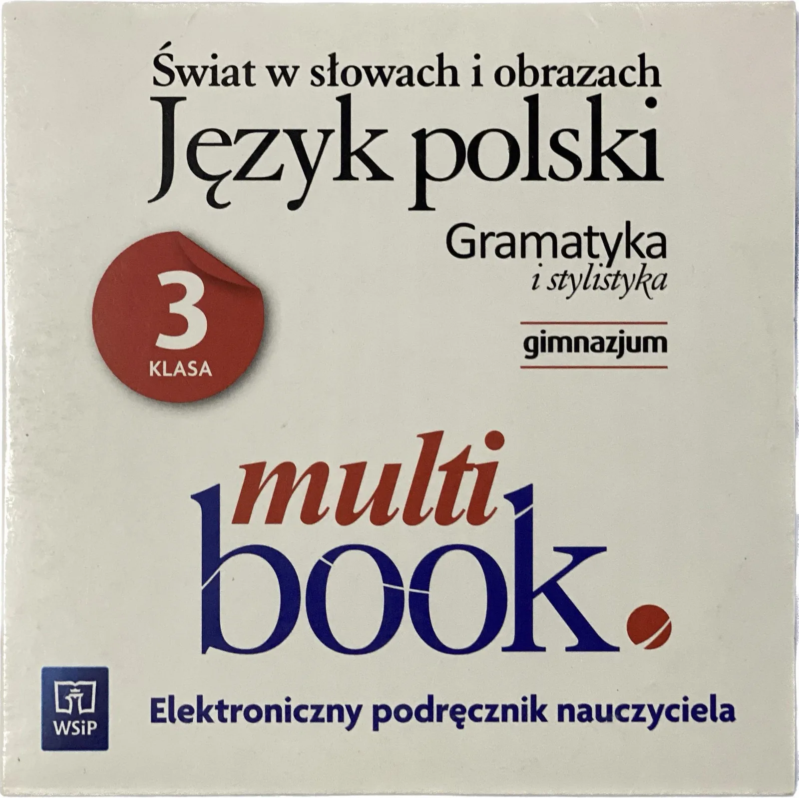 Okładka: Język polski 3 gim. MULTIBOOK gramatyka stylistyka
