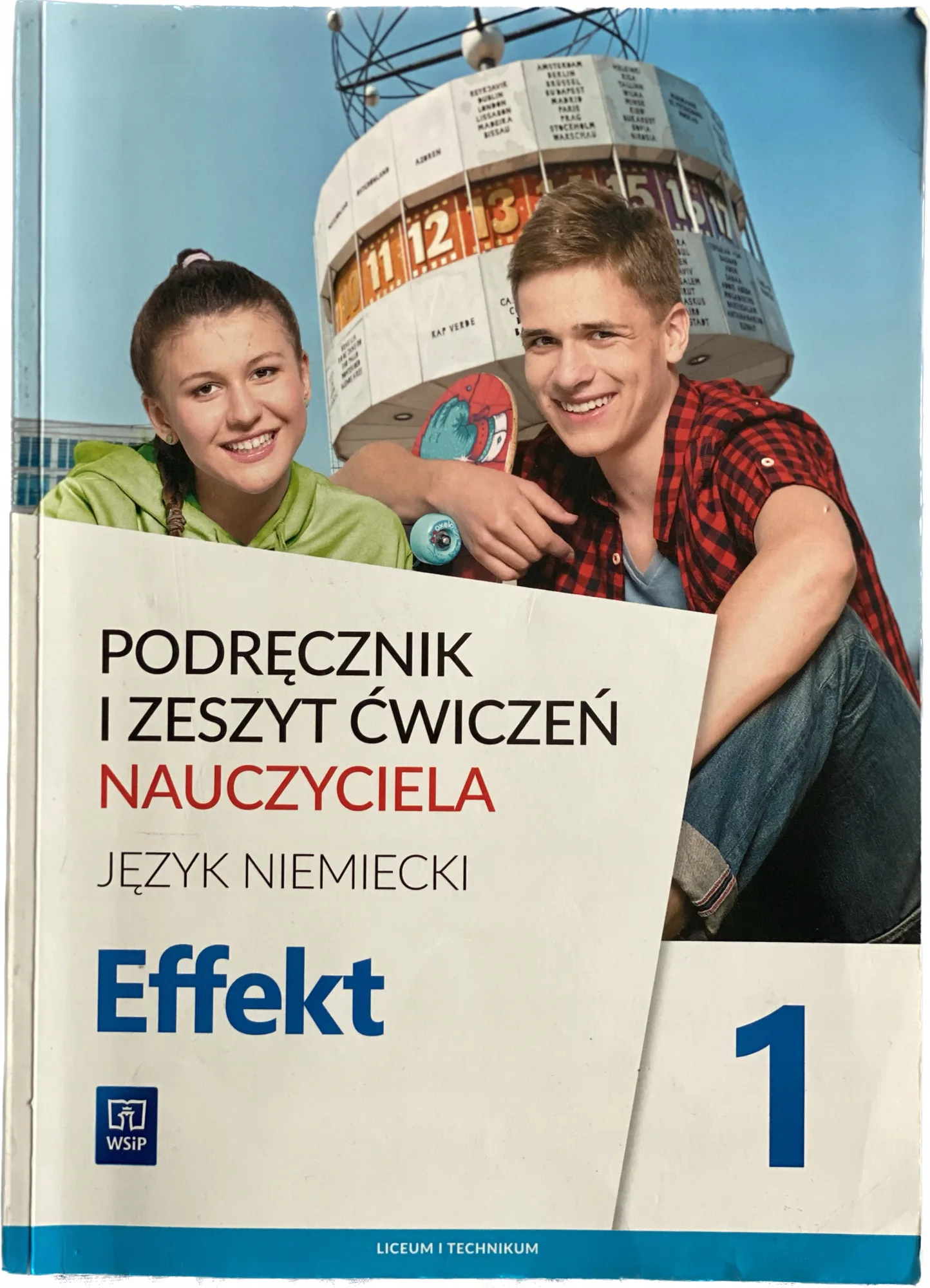 Okładka: Effekt 1 KSIĄŻKA NAUCZYCIELA poradnik WSIP