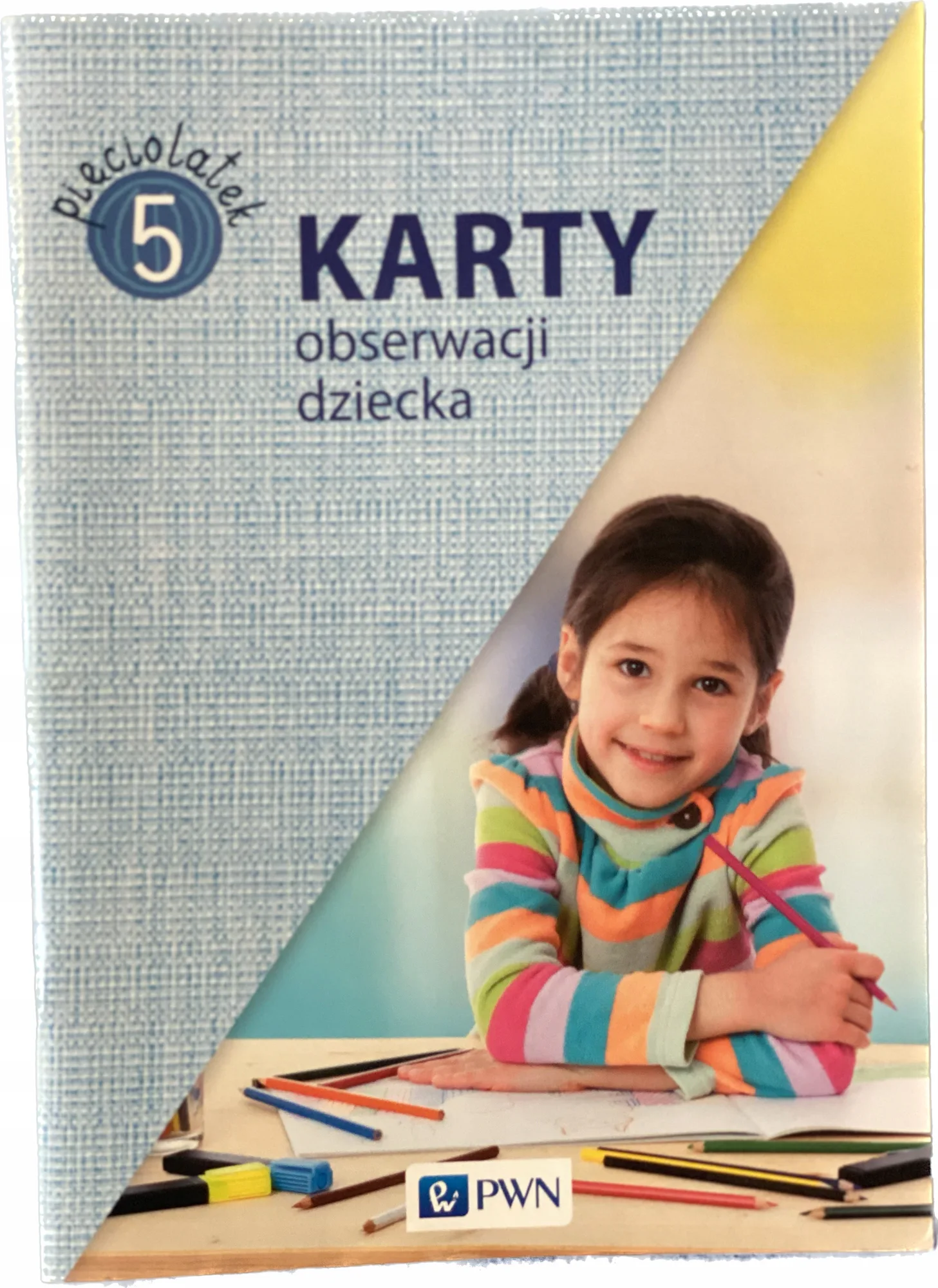 Okładka: Karty obserwacji pracy pięciolatka 5 LAT PWN