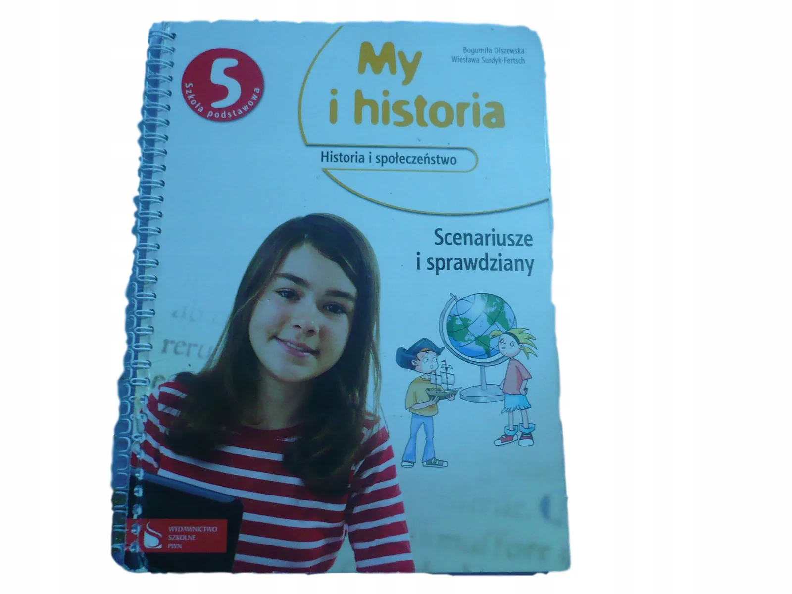 Okładka: MY I HISTORIA klasa 5 sprawdziany TESTY