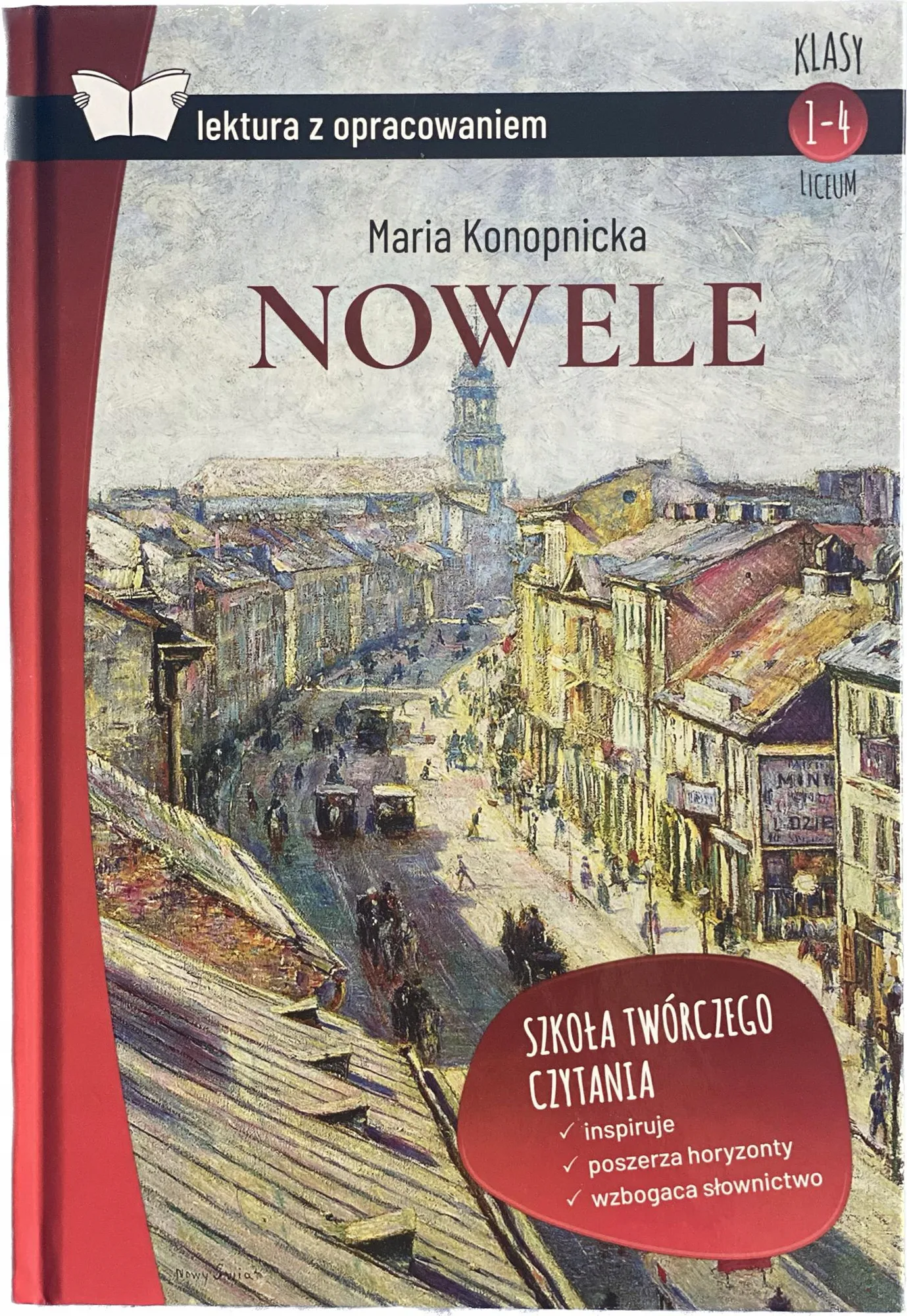 Okładka: NOWELE KONOPNICKA Dym Nasza szkapa Mendel Gdański