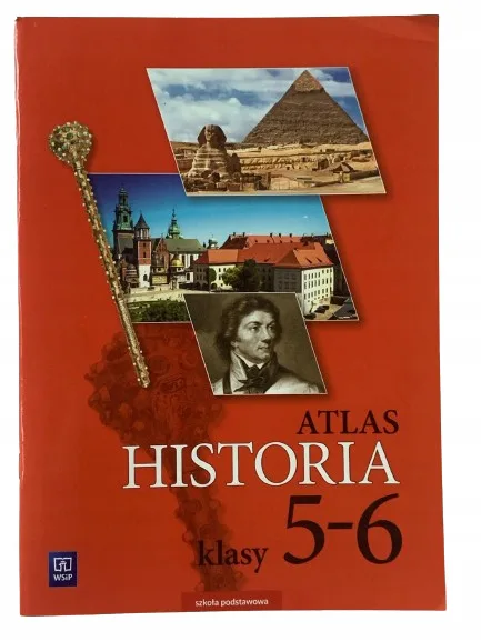 Okładka: ATLAS historyczny HISTORIA KLASA 5 6 NOWY WSIP