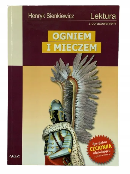 Okładka: Ogniem i mieczem LEKTURA Z OPRACOWANIEM