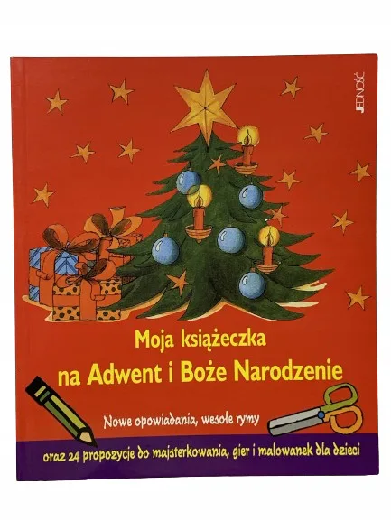 Okładka: BOŻE NARODZENIE opowiadania kolorowanki zagadki