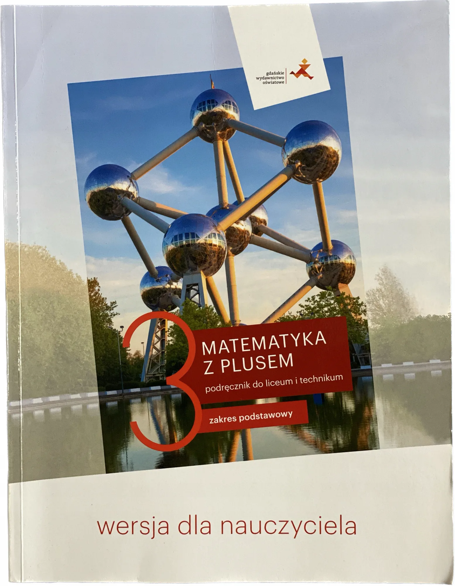 Okładka: MATEMATYKA z plusem 3 KSIĄŻKA NAUCZYCIELA 2021 GWO