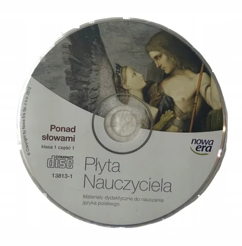 Okładka: PONAD SŁOWAMI 1 / 1 sprawdziany testy ksiązka nauczyciela na cd NOWA ERA
