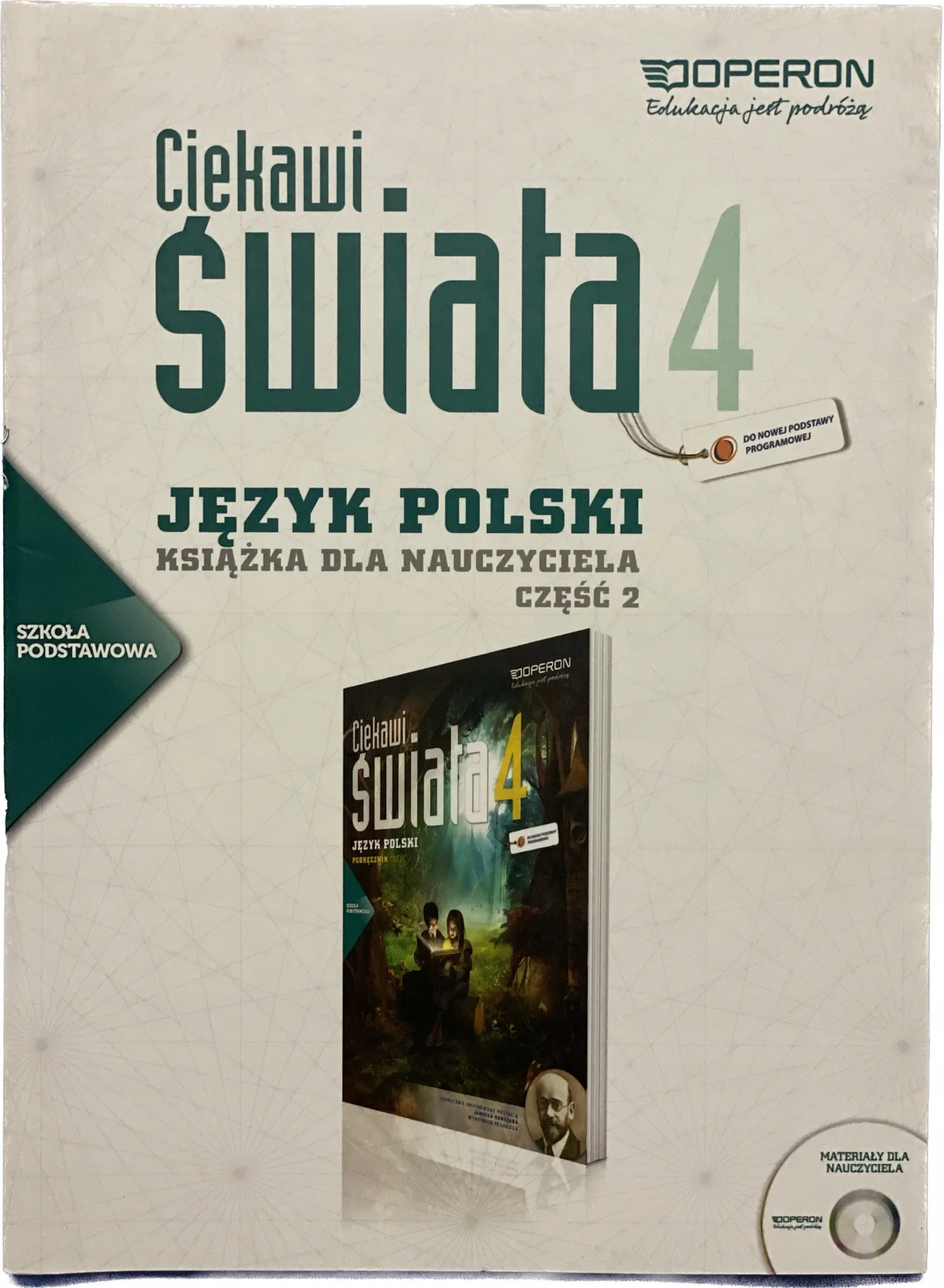 Okładka: JĘZYK POLSKI OPERON KLASA 4 sprawdziany TESTY