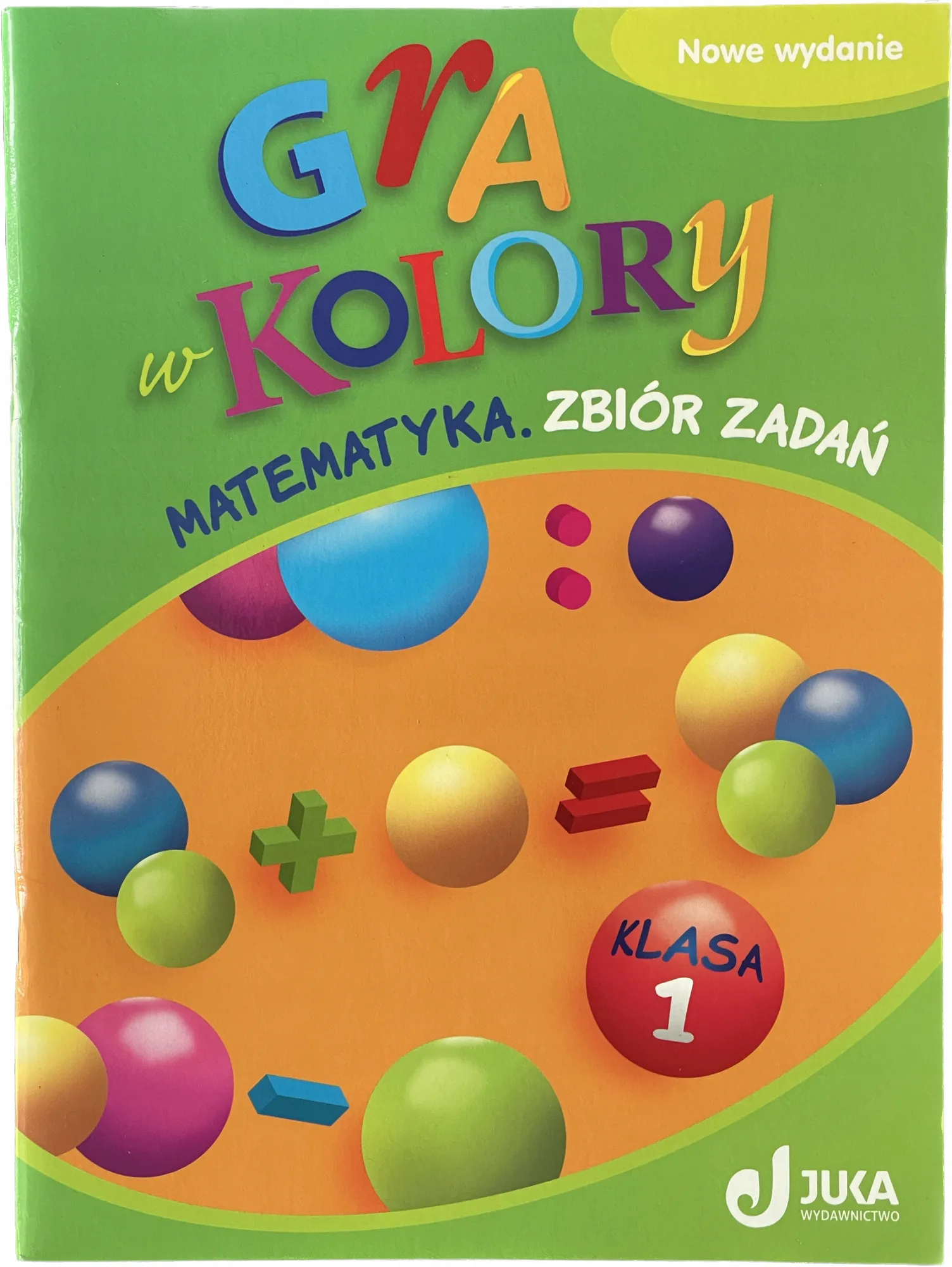 Okładka: MAC JUKA zbiór zadań matematyka klasa 1 zadania