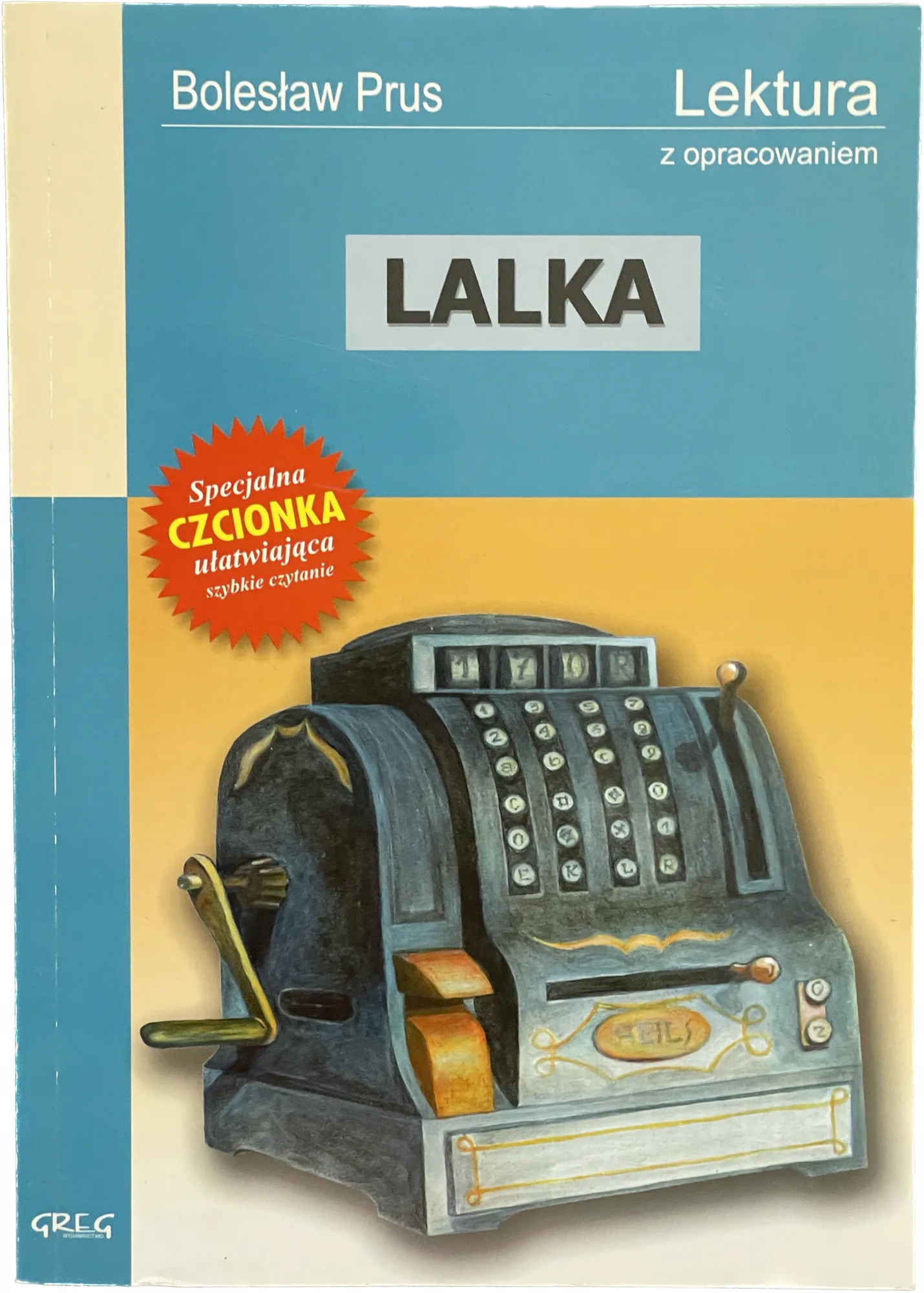 Okładka: LALKA Bolesław PRUS LEKTURA Z OPRACOWANIEM