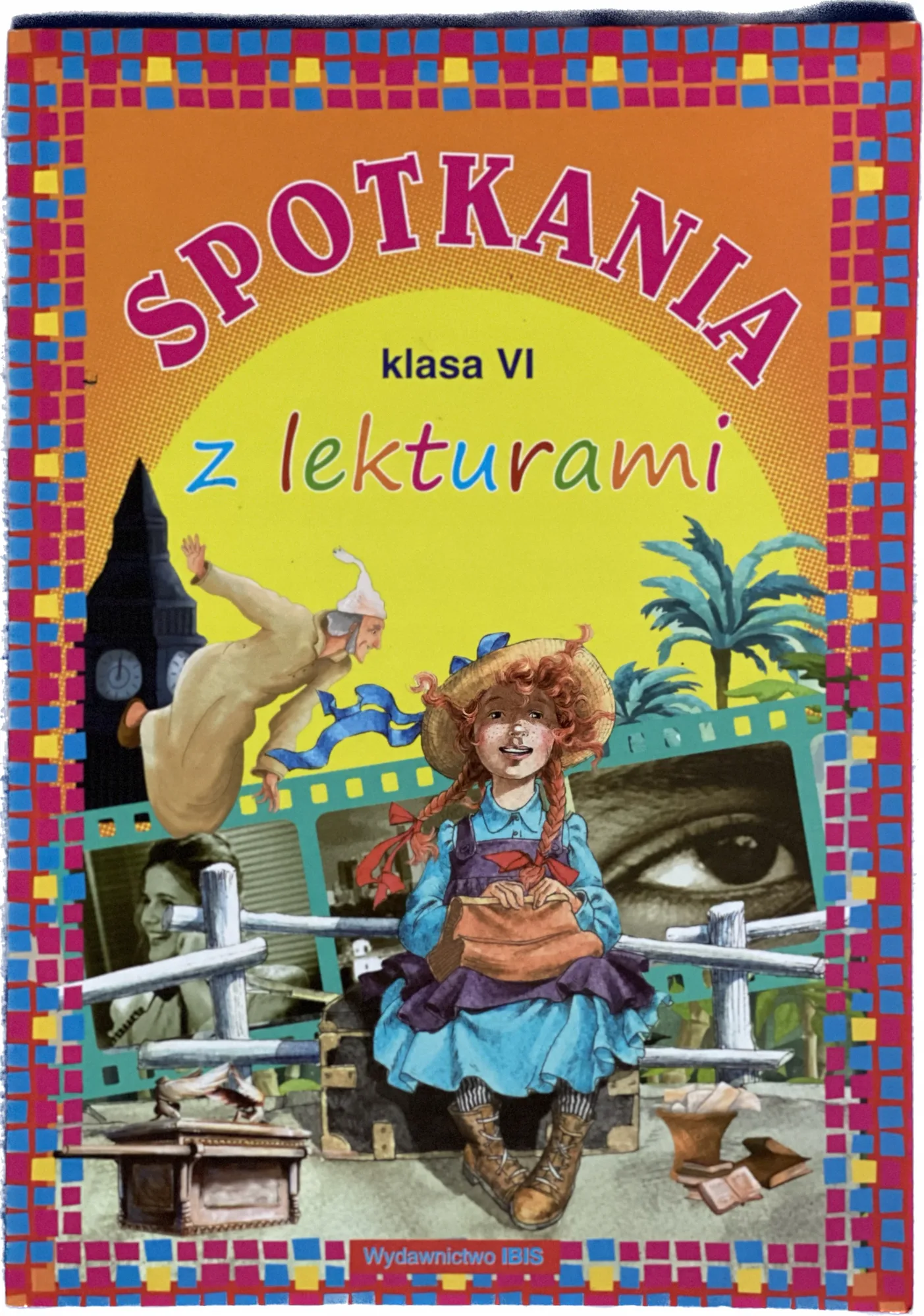 Okładka: Karty pracy z lektur ćwiczenia na sprawdziany kl 6