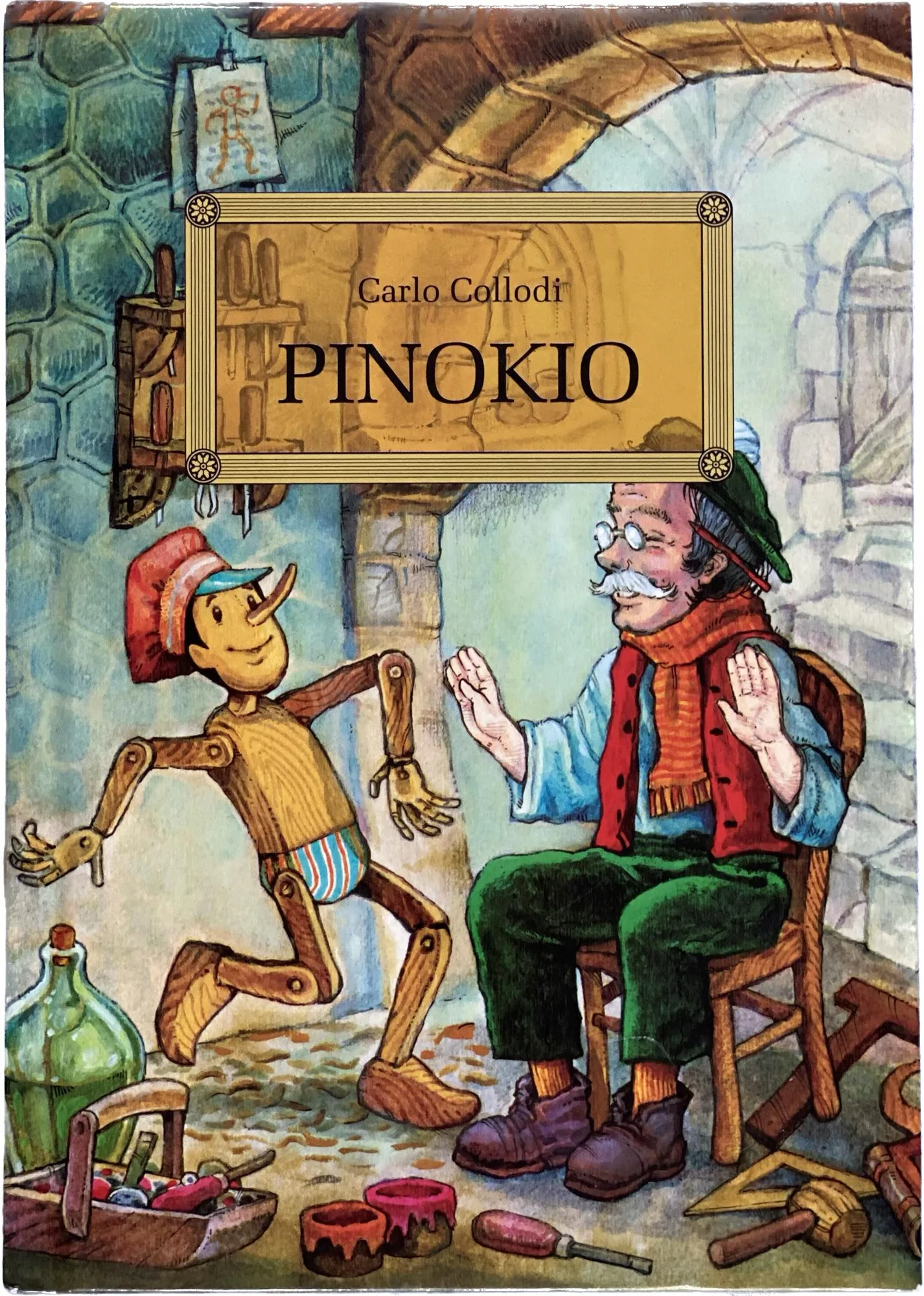 Okładka: PINOKIO Carlo Collodi Lektura z opracowaniem
