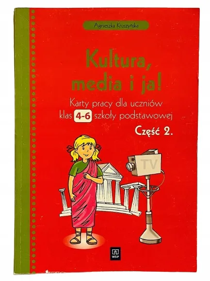 Okładka: KARTY PRACY KLASA 4 5 6 WSIP Kultura i Media