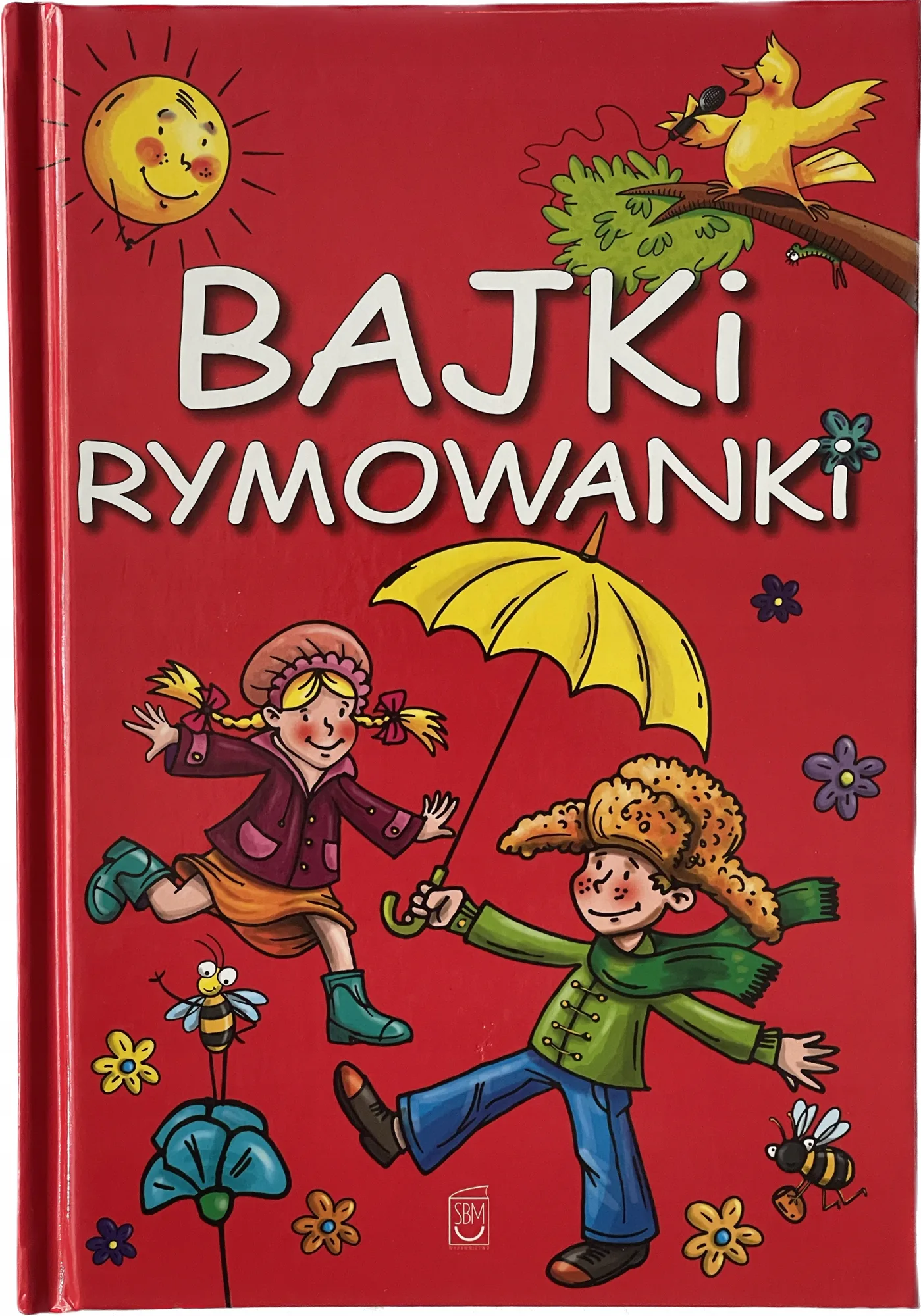 Okładka: Bajki rymowanki wierszyki rymowane twarda okładka
