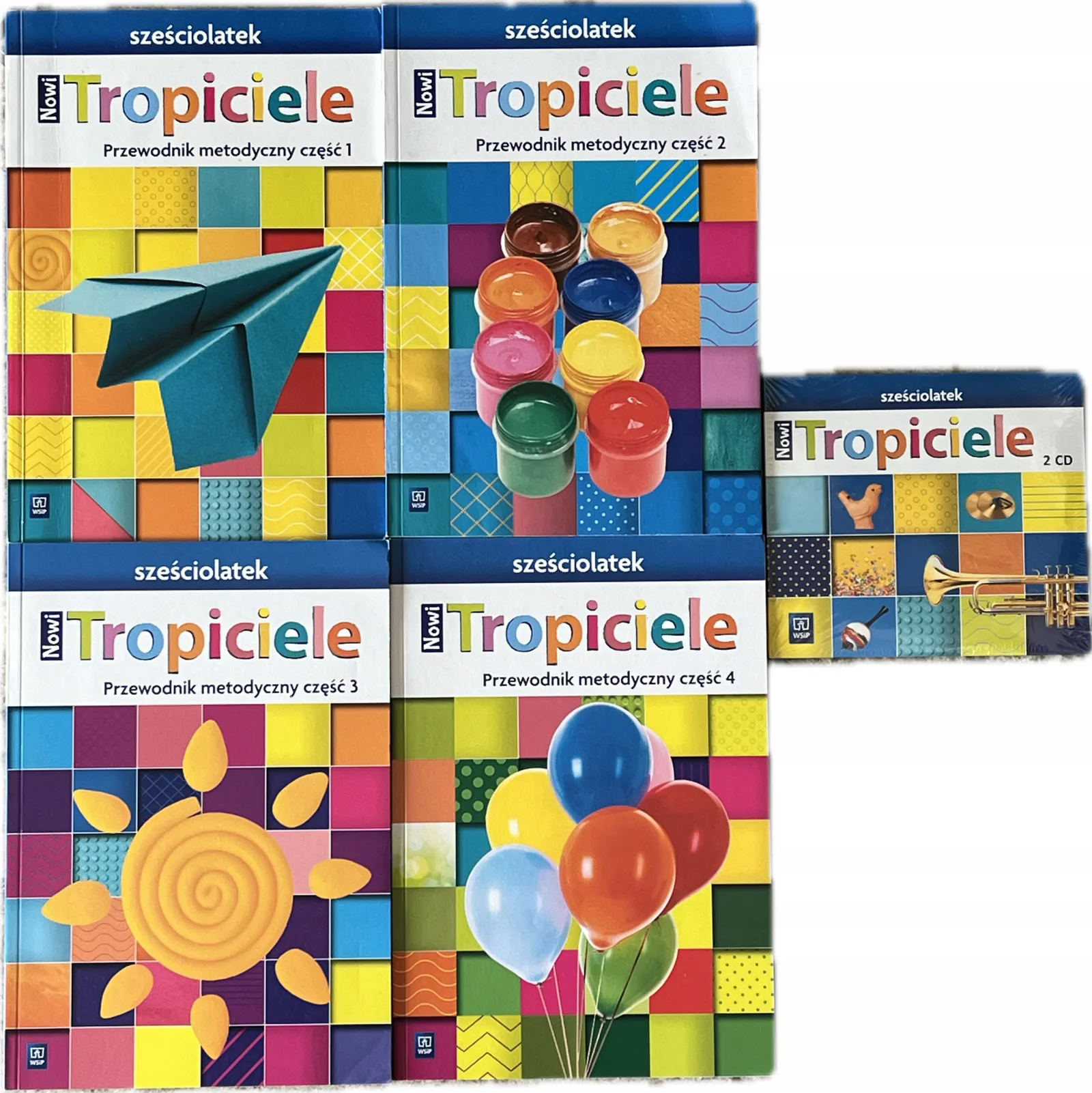 Okładka: Nowi TROPICIELE sześciolatek ksiązka nauczyciela przewodnik metodyczny 2 cd